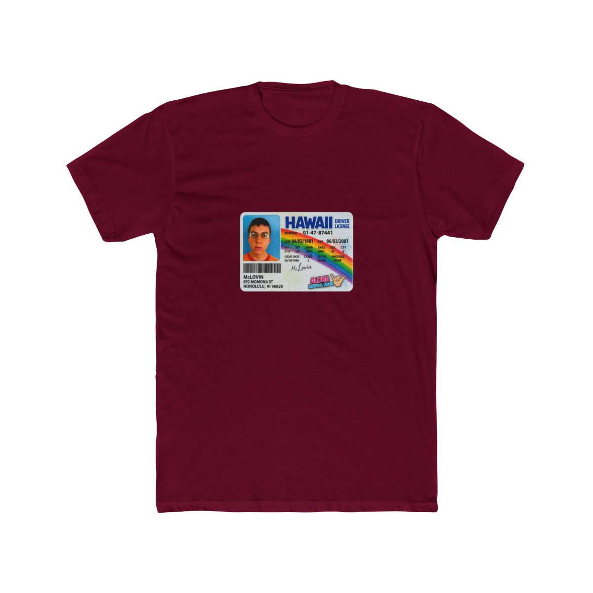 Superbad McLovin ID 1 T Shirt