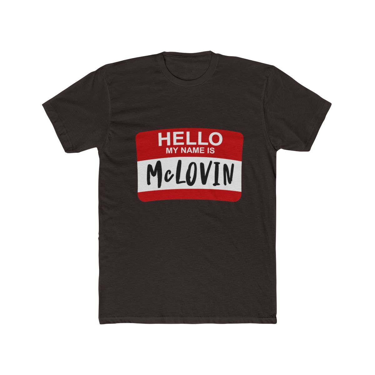 Hello My Name Is McLOVIN Superbad T Shirt - alternate angle 5, merchandise